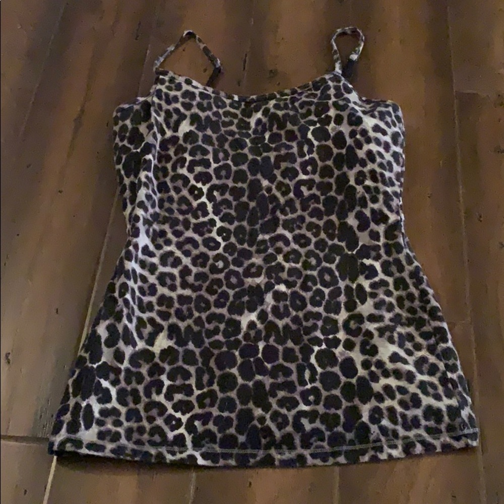 Leopard print cami